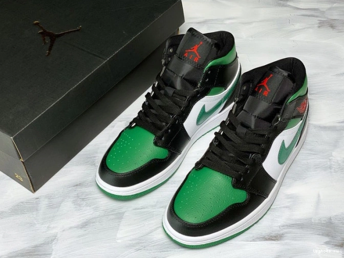 554724-067 Green Toe 1 Jordan Mid 1203